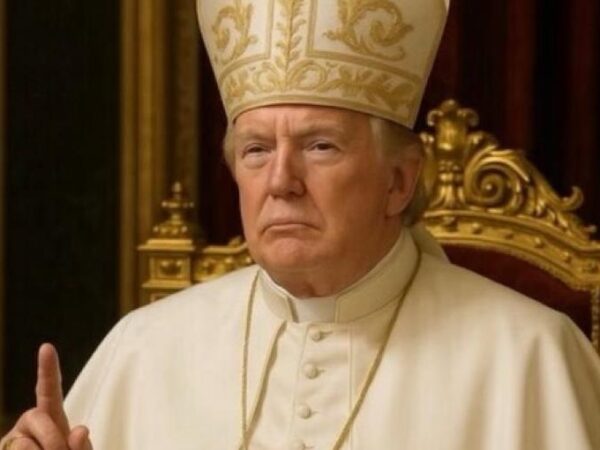 Новини світу - Трамп заявив, що не причетний до власного портрета в образі Папи Римського