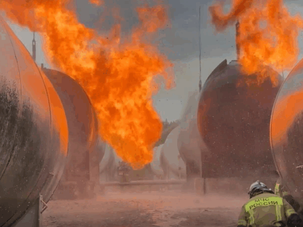 Новини України - В окупованому Єнакієвому вдарили по газонакопичувальній станції - ЗМІ