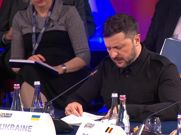 Участь Володимира Зеленського у Вільнюському саміті «Бухарестської дев’ятки» й нордичних країн