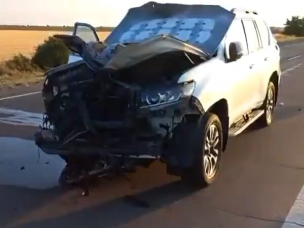 Новини України - Дрон РФ врізався в авто головного рабина Херсона