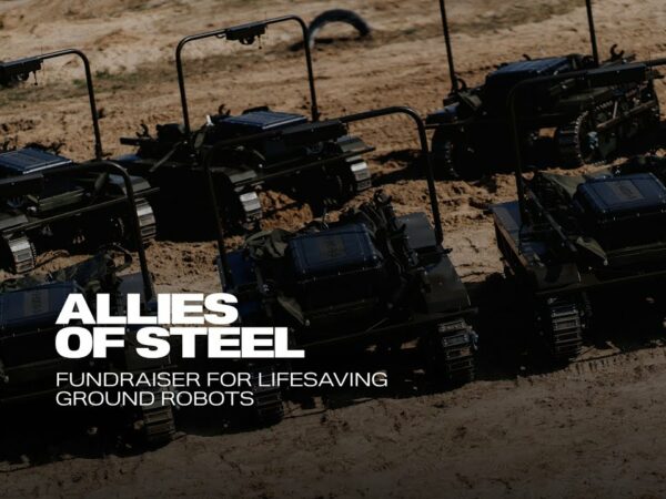 ALLIES OF STEEL: fundraiser by the MFA of Ukraine and UNITED24 for ground-based robotic platforms