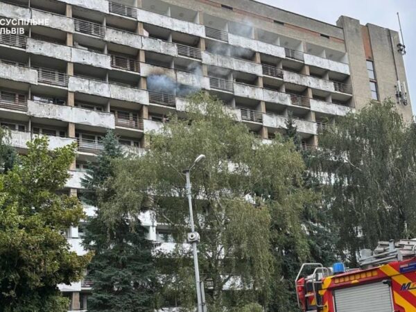 Новини України - Пожежа у готелі Львова: стало відомо про постраждалих