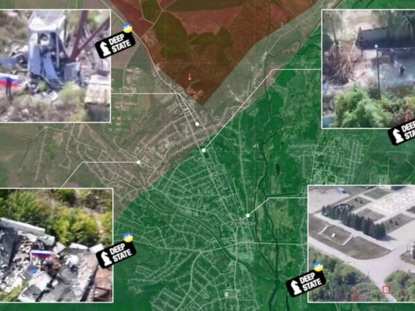 Новини України - DeepState прокоментував російське "флаг-шоу" у Куп'янську
