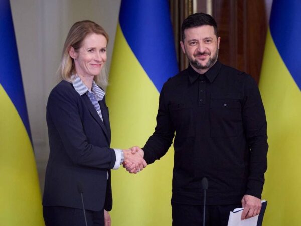 Спільна пресконференція Володимира Зеленського і Каї Каллас