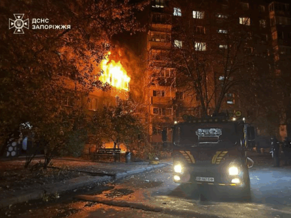 Новини України - У Запоріжжі через обстріл постраждали 13 людей