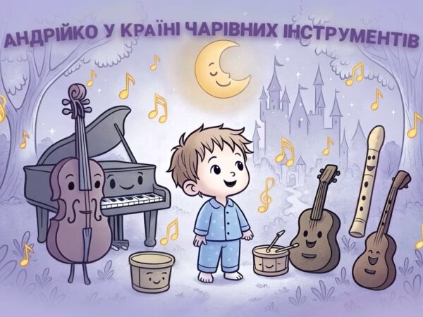 🎷Андрійко у країні чарівних інструментів ✨ казка для дітей