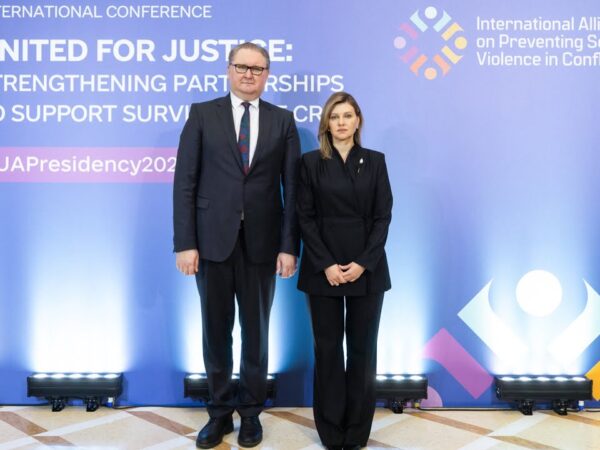 Олена Зеленська взяла участь у Міжнародній конференції із запобігання сексуального насильства