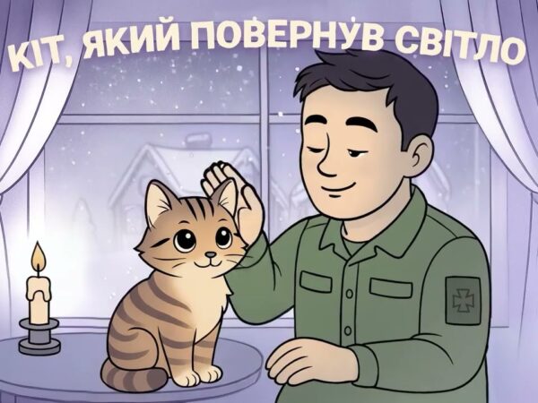 😺 Кіт, який повернув світло ✨ казка для дітей