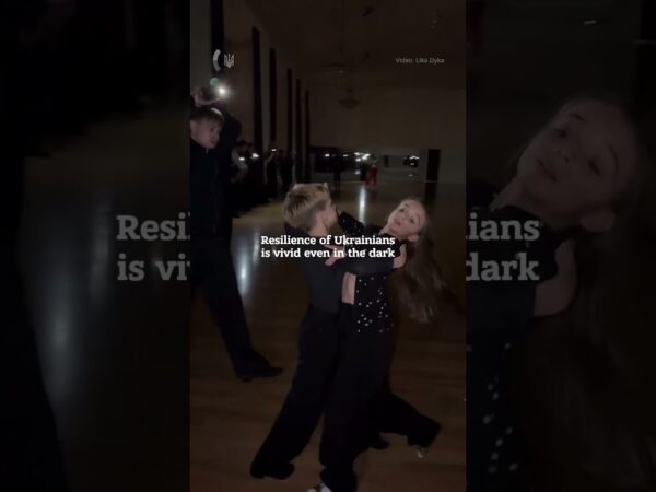 Ukrainians' resilience is vivid even in the dark