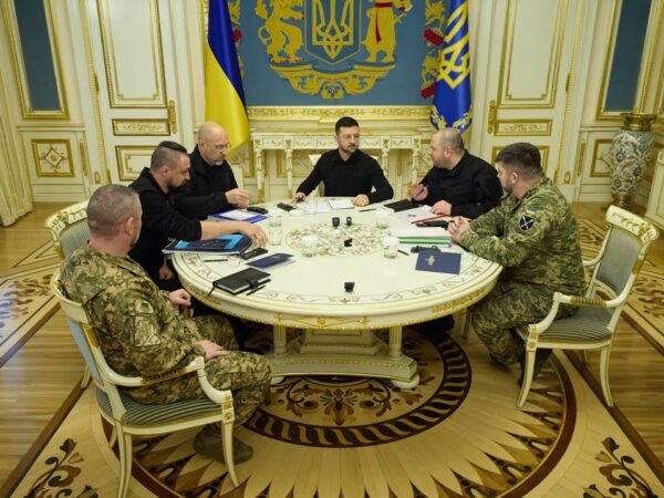 Спілкування Володимира Зеленського та членів Ставки Верховного Головнокомандувача з журналістами