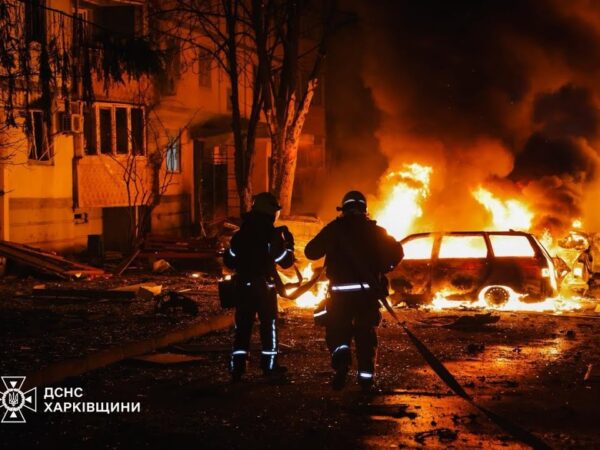 Харків: 32 постраждалих, пожежі та руйнування після нічного удару БпЛА