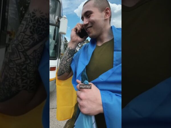 First calls of Ukrainians rescued from Russian captivity