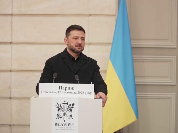 Спілкування з медіа Володимира Зеленського та Емманюеля Макрона