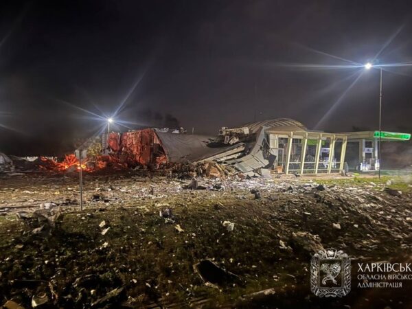 Новини України - Росія зруйнувала АЗС під Харковом, є постраждалі