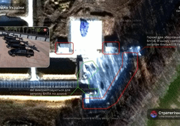 Новини України - З'явилися супутникові знімки найбільшого в РФ майданчика для запуску БПЛА