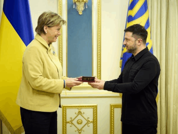 Новини України - Зеленський провів зустріч з головою МЗС Латвії