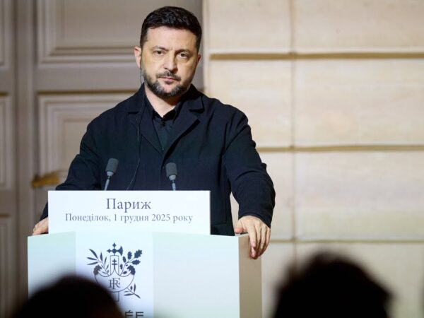 Заява Володимира Зеленського під час спілкування з медіа разом з Емманюелем Макроном