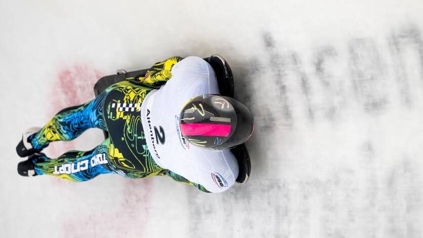 Новини спорту - Гераскевич оновив особисте досягнення на Кубку світу зі скелетону