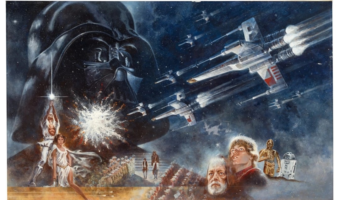 Новини світу - Оригінал першого постера Зоряних війн продали за рекордні $3,9 млн