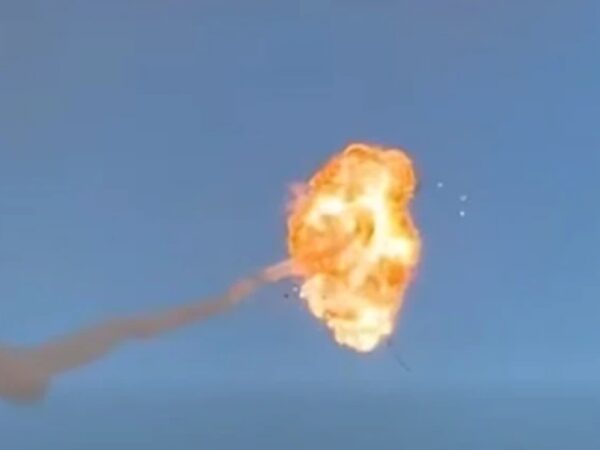 Новини України - Повітряні сили показали ефектне збиття дронів РФ