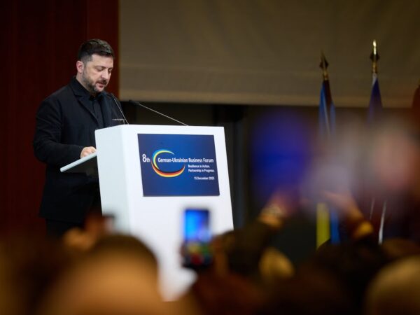Виступ Володимира Зеленського на закритті Німецько-українського економічного форуму