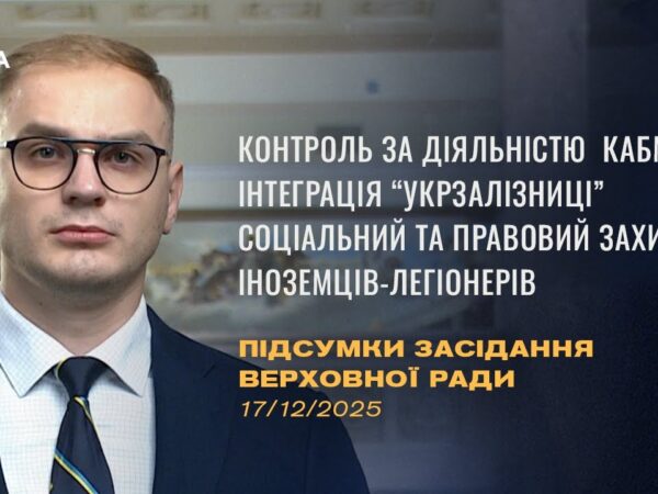 Підсумки засідання Верховної Ради: Посилення контролю за діяльністю Кабміну, Статус іноземців