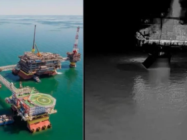 Новини України - СБУ атакувала платформи РФ в Каспійському морі