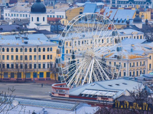 Новини Києва - У Києві демонтують Колесо огляду на Подолі