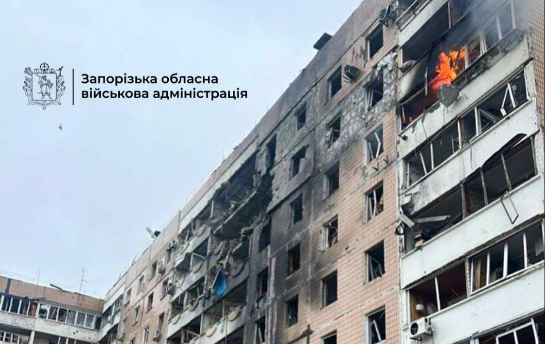 Новини України - У Запоріжжі десятки поранених через атаку Росії