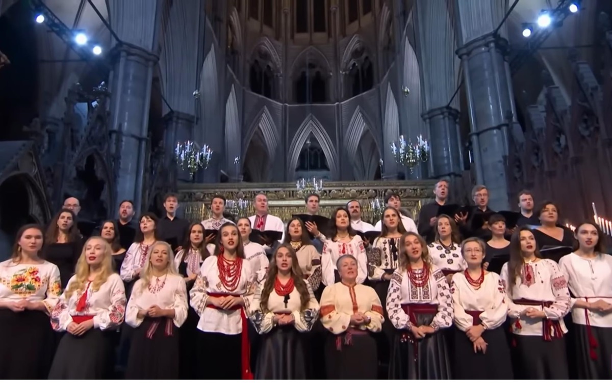 Новини світу - Український хор брав участь у записі різдвяного звернення Чарльза III