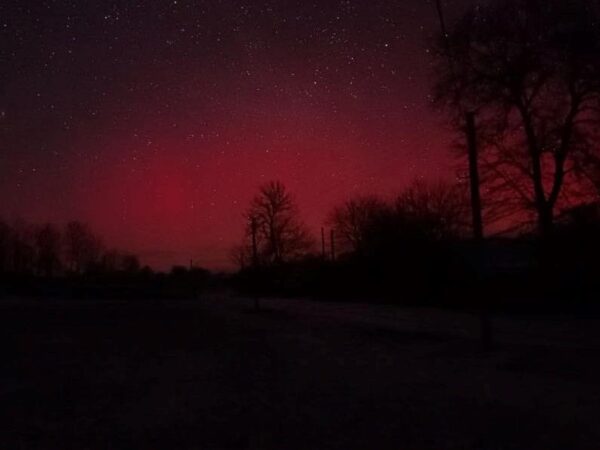 Новини України - На Сумщині фіксували полярне сяйво і подвійне гало