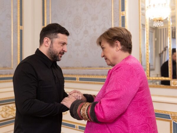 Новини України - Зеленський зустрівся з директоркою МВФ